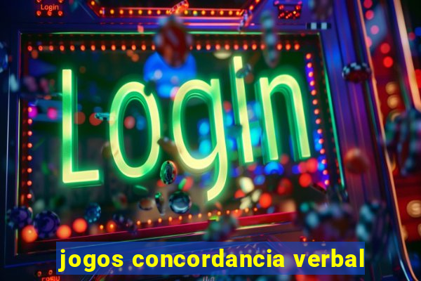 jogos concordancia verbal